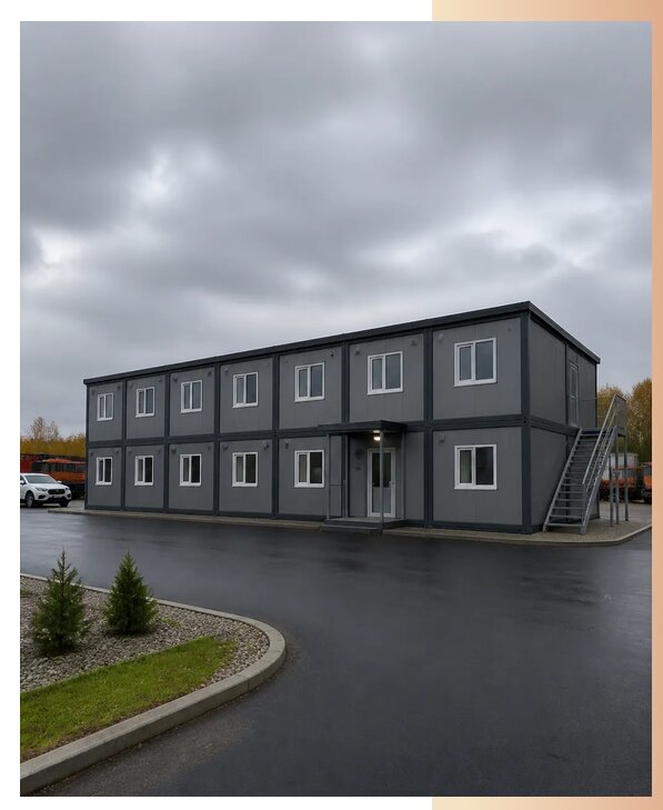 Модульные общежития для рабочих в Копейске по цене от 35921 р. | БытовкаПрофи-Кпс